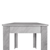 4 Seater Dining Table Rectangle Kitchen Dining Room Furniture, Grey Wood Tone