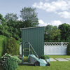 Garden Shed Storage Yard Store Door Metal Roof Building Tool Box Foundation Base