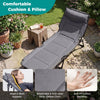 Lounge Sleeper Bed w/6-Position Adjustable Backrest