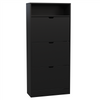 Modern Vida Designs 2 3 4 Drawer Shoe Cabinet Shelf Hallway Storage Space Unit