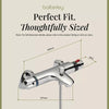 Chrome Thermostatic Deck Mounted Bath Shower Mixer Bar Valve Tap