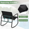 2 Rocking Chairs & Side Table with Breathable Seat