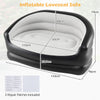 Portable Blow Up Couch Outdoor Lazy Loveseat Sofa for Pop Up