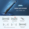 CO-Z Electric Swing Gate Opener with Dual Arms for 300kg Home Driveway Gate