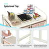 10-Drawer Rolling Utility Cart Kitchen Organizer Storage Trolley w/ Wheel