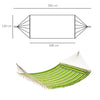 Garden Travel Hammock Outdoor Camping Hiking Portable Swing Hanging Patio Daybed