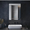 LED Illuminated Bathroom Mirror Cabinet with Demister Sensor Shaver Socket Touch