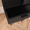 OHS Ribbed Bedside Table Cabinet 3/4/5/6 Draw Nightstand Side Board