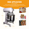 Commercial Dough Mixer 30L 1100W Electric Stand Food Mixer Bakery Beater Whip