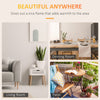Wall Ethanol Fireplace, Bioethanol Heater Fire with 1.2L Tank, 3 Hours Burning