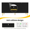 Modern Sideboard Storage Cabinet with Adjustable Shelves for Living Room Black