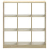 Bookcase Sonoma Oak 102x32x108 Engineered Wood N5N8