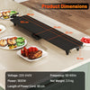 89x22CM Black Electric Griddle Extra Large Teppanyaki Grill w/Drip Tray