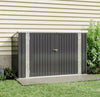Garden Large Metal Pent Roof Storage Shed Lockable Outdoor Tool Bike Wheelie Bin