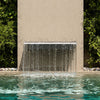 600mm Stainless Steel Swimming Pool Waterfall Blade Fountain Cascade Fountain