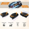 Vibration Plate 200W Bluetooth 120 Levels with Bands Yoga Mat Remote
