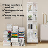 4-Layer 360° Rotating Bookshelf Bookcase Display Floor Standing Storage Rack NEW