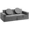 Uimoso Kids Play Couch 15 pcs Modular Kids Play Couch High-density 25D Sponge