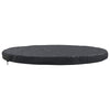 Outdoor Table Cover Black 122 x 122 x 10 cm 420D Oxford Fabric