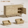 Large Storage Sideboard Wooden Chest Drawer Kitchen Cupboard Cabinet Buffet Unit