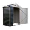3-10FT Galvanised Garden Storage Shed Outdoor Apex /Pent Roof Log Tool House Box