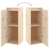 Wall Cabinet 30x30x80 cm Solid Wood Pine