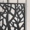 Metal Raised Garden Bed with Trellis Outdoor Elevated Planter Box Black New