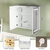 Wall Mounted LED Bathroom Mirror Cabinet with Shaver Socket Storage Cupboard