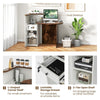 Reception Desk Front Counter Desk w/Lockable Drawer Checkout Table w/Shelf
