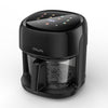 Air Fryer 5L Digital Large Transparent Multifunction Oven Cooker 1800W Oil Free