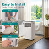 SereneLife Portable Air Conditioning Unit 9,000 BTU - In Hand, Ready To Ship