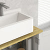 Bathroom Under Sink Cabinet with Adjustable Shelf, White