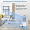 7L Air Cooler Fan 3 In 1 Portable Cooling Conditioner Unit Timer Remote 7H Timer