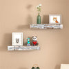 Mirrored Diamond Crush Floating Wall Shelf Crystal Modern 38x15cm Sparkly Bling