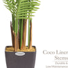 Artificial Areca Palm Tree Natural Looking Faux Plant in Pot 2ft 3ft 4ft 5ft 6ft