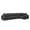 DUSK Brooklyn Large L-Shape Sofa in Ink Velvet - RRP £1670