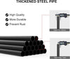 Heavy Duty Metal Double Rail Clothes Garment Hanging Rack Shelf Display Stand Yn
