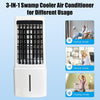 3 IN 1 Portable Air Conditioner, 12L, Evaporative Air Cooler Fan with Remote & L