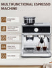 20 Bar Bean-to-Cup Coffee Machine Espresso Maker with Grinder &Milk Frother 2.8L