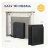 Freestanding Electric Fireplace Suite - Bempton Suite