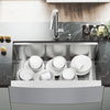 33in Kitchen Laundry Farmhouse Apron Sink Single Bowl Sink Stainless Steel Sink