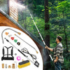 6M Telescoping Pressure Washer Wand Extension Telescopic Gutter Cleaner 4000PSI