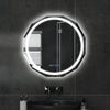 LED Bathroom Mirror Lights Touch Sensor Illuminated Demister Wall 600*600mm