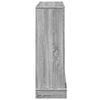 Fireplace Surround Grey Sonoma 100x30x87.5 cm Engineered Wood