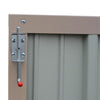 Metal Steel Garden Shed 6x8ft,3x5ft Storage Sheds Lockable Outdoor Tool House
