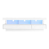 Modern 160 cm High Gloss TV Stand Cabinet with LED Lights for 55 / 65 Inch TV
