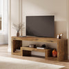 TV Stand for 55/60/65/75-Inch TVs,63-Inch Farmhouse Entertainment Center Console
