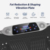 4D Vibration Plate Trainer 300W Bluetooth 120 Levels with Resistance Bands