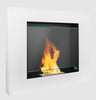 Asne portal bio-fireplace white matt