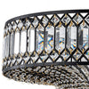 Luxury Crystal Ceiling Light 6-Light Semi Flush Mount Ceiling Light Fixture Lamp